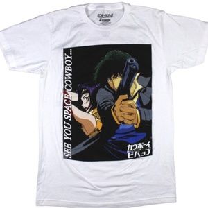 Cowboy Bebop white t-shirt